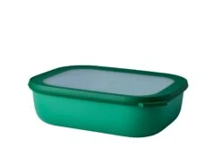Mepal Cirqula Rechthoekige Kom Met Deksel 2 Liter Kunststof Vivid Green