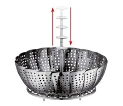 Küchenprofi Stoommand ø 24 Cm Rvs 7 Küchenprofi Stoommand ø 24 Cm Rvs -Keukengerei Winkel 10 2548 28 2x 1 1