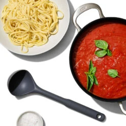 OXO Good Grips Sauslepel 28 Cm Silicone Grijs -Keukengerei Winkel 11282000 sauslepelsiliconengrijs3 3