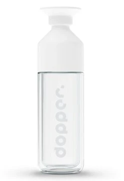 Dopper Glass Insulated Drinkfles 450 Ml Glas Transparant