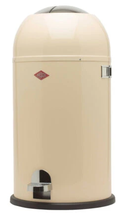 Wesco Kickmaster Afvalemmer Rond 33 Liter Amandelwit