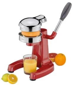 Cilio Positano Profi Citruspers 25 Cm Rvs Rood -Keukengerei Winkel 309805 c