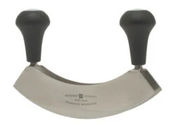 Wüsthof Dubbel Wiegemes 18 Cm Messenstaal Zwart