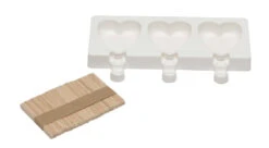 Silikomart Easy Cream Mini Finger Food Party Lollyvorm Hart