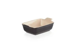 Le Creuset Rechthoekige Ovenschaal 19 X 14 Cm Aardewerk Zwart