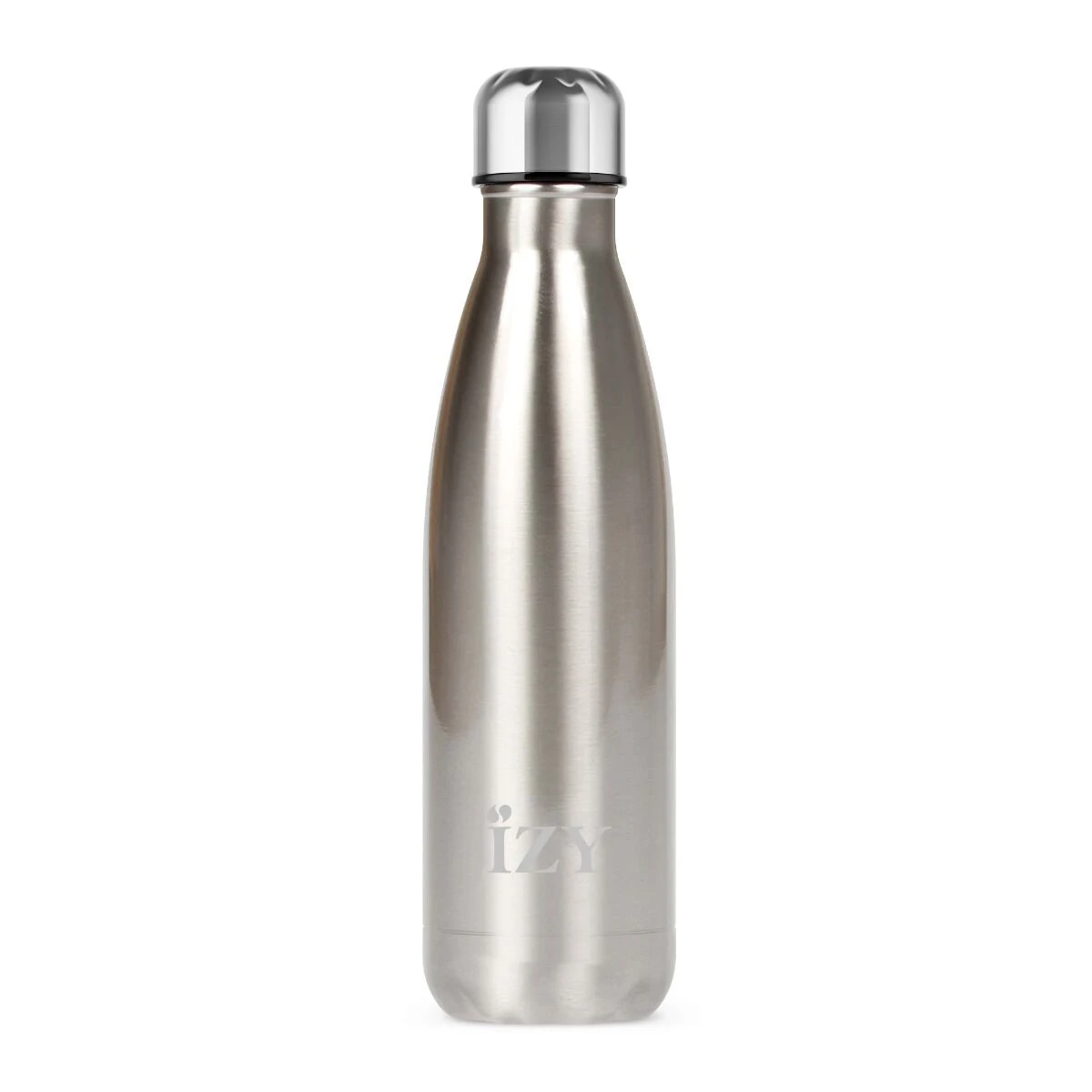 IZY Bottles Drinkfles 500 Ml Chrome Silver Rvs 3 IZY Bottles Drinkfles 500 Ml Chrome Silver Rvs