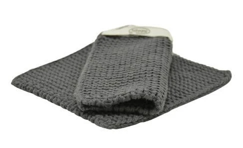 Solwang Design Pannenlap 22 X 22 Cm Katoen Dark Steel Grey 2 Stuks 3 Solwang Design Pannenlap 22 X 22 Cm Katoen Dark Steel Grey 2 Stuks