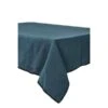 Haomy Letia Tafelloper 50 X 145 Cm Linnen Pruisisch Blauw -Keukengerei Winkel haomy letia tafelloper 50 x 145 cm linnen pruisisch blauw
