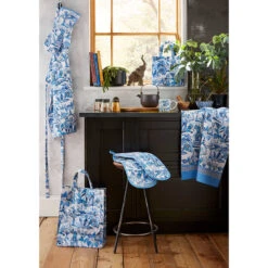 Ulster Weavers India Blue Ovenwant Katoen Blauw 7 Ulster Weavers India Blue Ovenwant Katoen Blauw -Keukengerei Winkel indian blue 2