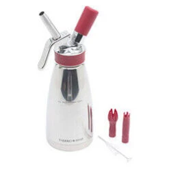 ISi Thermo Whip Plus Sifon 0,5 Liter Rvs Rood