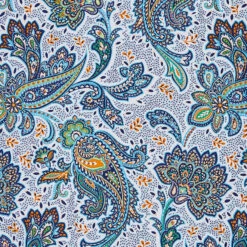 Ulster Weavers Italian Paisley Schort Katoen Blauw -Keukengerei Winkel italian paisley print 3