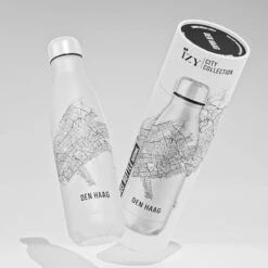 IZY Bottles Drinkfles 500 Ml Map Of Den Haag Rvs -Keukengerei Winkel izy bottles x den haag map product picture 1 min