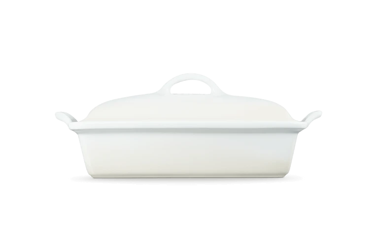 Le Creuset Ovenschaal Met Deksel 33 Cm Aardewerk Meringue 5 Le Creuset Ovenschaal Met Deksel 33 Cm Aardewerk Meringue - Image 4