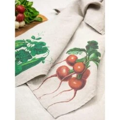 Oldenhof Radish & Peas Handdoek 42 X 60 Cm Linnen 2 Stuks 7 Oldenhof Radish & Peas Handdoek 42 X 60 Cm Linnen 2 Stuks -Keukengerei Winkel linoroom kitchen towels radish and peas vertical lr5 1024x1024