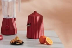 Alessi Plissé Elektrische Citruspers Kunststof Rood -Keukengerei Winkel mdl07 amb 01 2