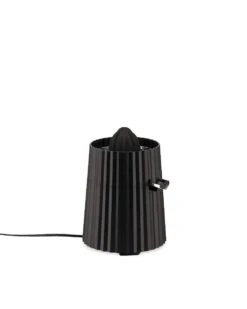 Alessi Plissé Elektrische Citruspers Kunststof Zwart