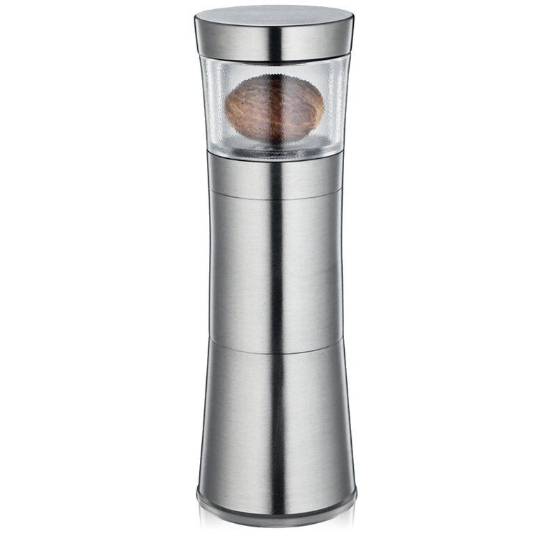 Zassenhaus Mephisto Nootmuskaatmolen 13 Cm Acryl/rvs 3 Zassenhaus Mephisto Nootmuskaatmolen 13 Cm Acryl/rvs