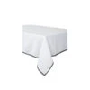 Haomy Letia Tafelkleed 170 X 300 Cm Linnen Wit -Keukengerei Winkel nappe letia 170x300 blanc 1