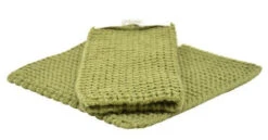 Solwang Design Pannenlap 22 X 22 Cm Katoen Olive 2 Stuks