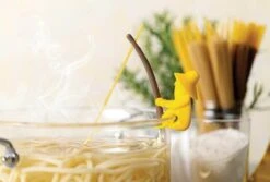 Ototo Al Dente Spaghetti Tester En Stoomaflater Silicone Geel -Keukengerei Winkel ot ot918 2