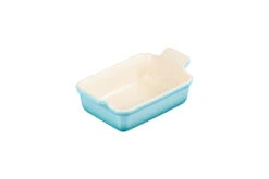 Le Creuset Rechthoekige Ovenschaal 19 X 14 Cm Aardewerk Caribbean Blue