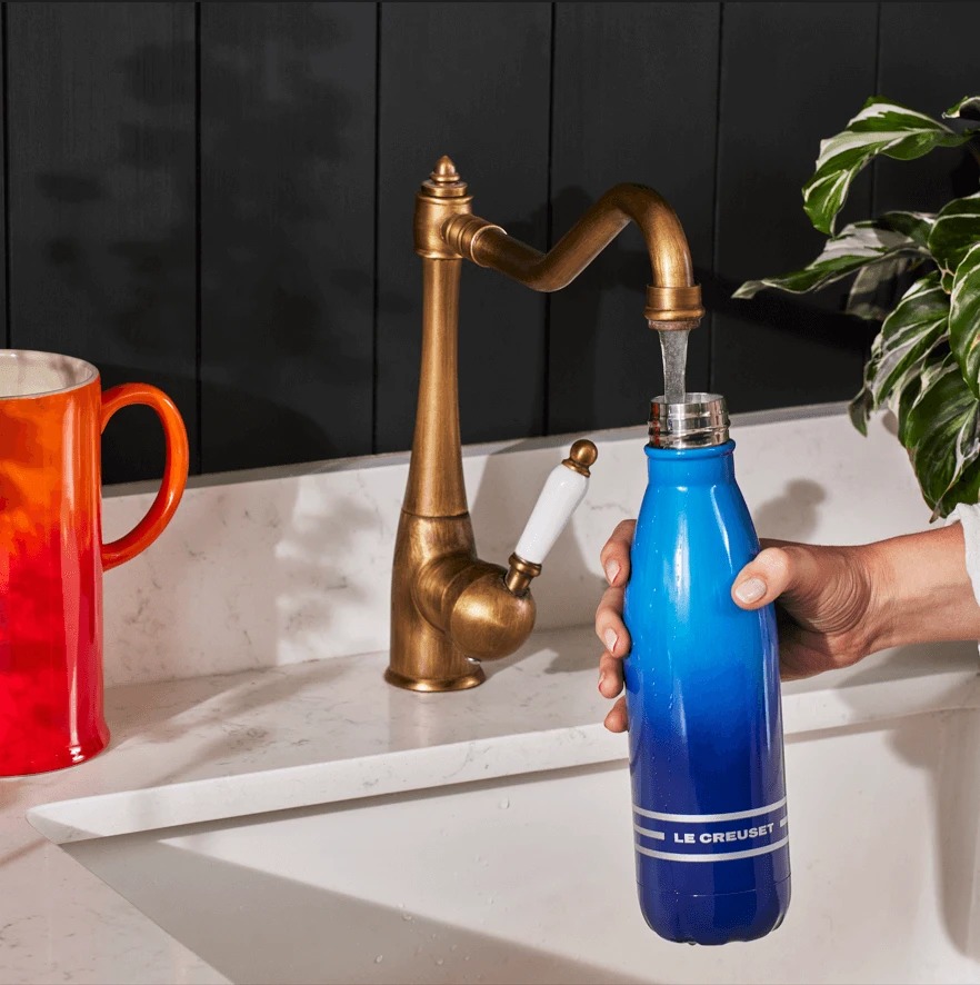 Le Creuset Waterfles 26 Cm 500 Ml Rvs Azure 5 Le Creuset Waterfles 26 Cm 500 Ml Rvs Azure - Image 3