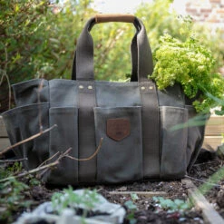 Alaskan Maker Garderner Tas 35,5 X 23 X 20 Cm Katoen Groen 8 Alaskan Maker Garderner Tas 35,5 X 23 X 20 Cm Katoen Groen -Keukengerei Winkel sac outils jardinage gardener 3