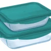 Pyrex Ovenschaal Met Deksel Glas 2-delig -Keukengerei Winkel schaa 1