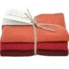 Solwang Design Vaatdoekjes 25 X 25 Cm Katoen Burnt Red 3 Stuks -Keukengerei Winkel solwang design vaatdoekjes 25 x 25 cm katoen donkerrood 3 stuks