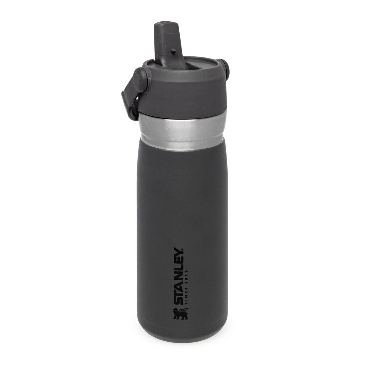 Stanley The IceFlow Flip Straw Water Bottle 650 Ml Charcoal 3 Stanley The IceFlow Flip Straw Water Bottle 650 Ml Charcoal