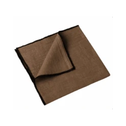 Haomy Letia Tafelkleed 170 X 250 Cm Linnen Bruin