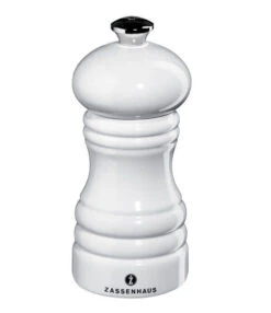 Zassenhaus Berlin Pepermolen 12 Cm Glanzend Wit